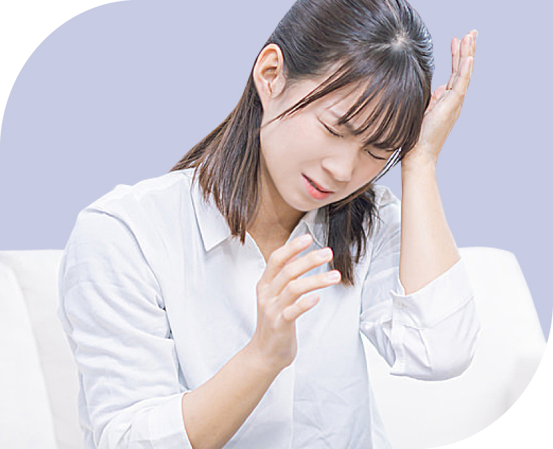 頭痛のイメージ