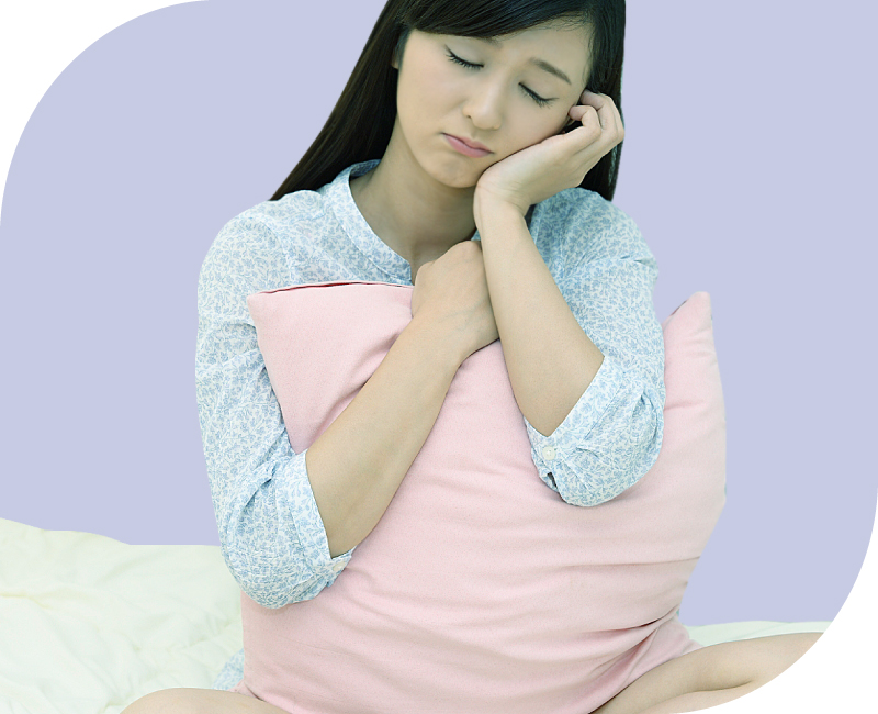 不眠症のイメージ
